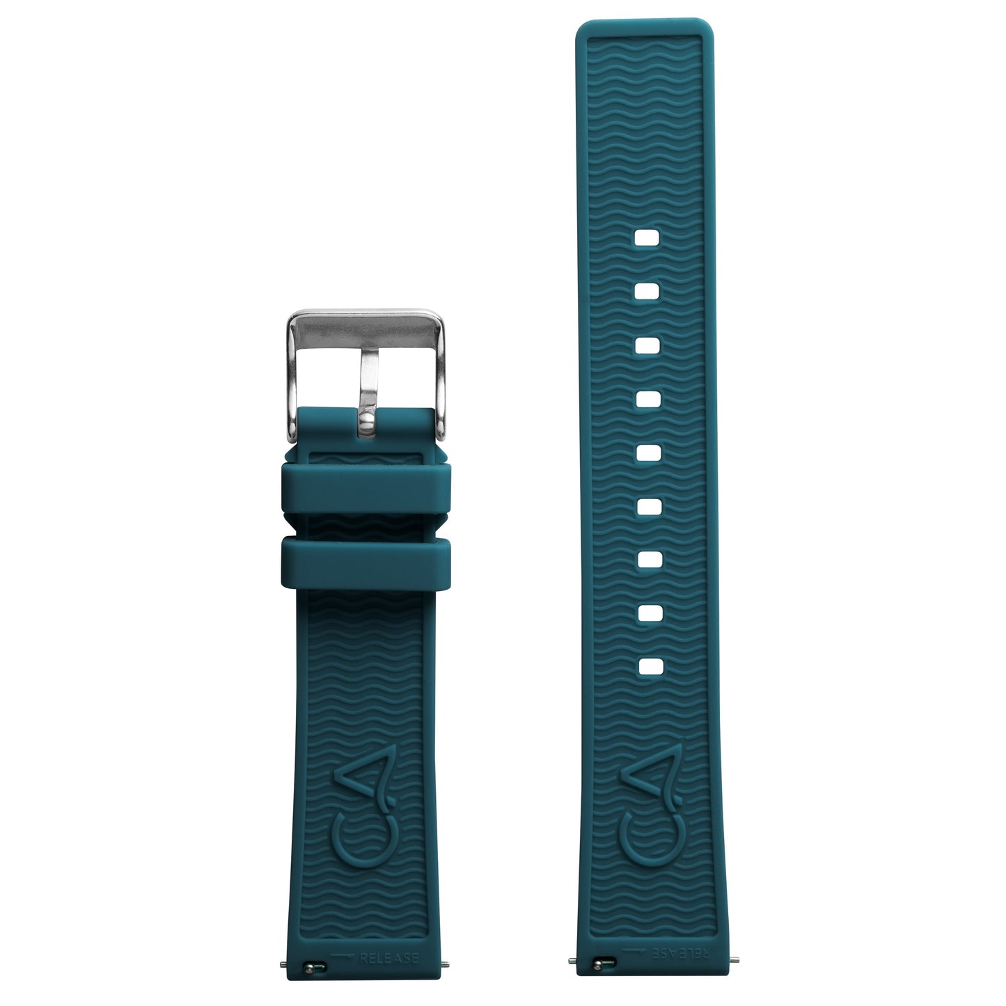 California Watch Co. 20mm Pacific Green Silicone Strap