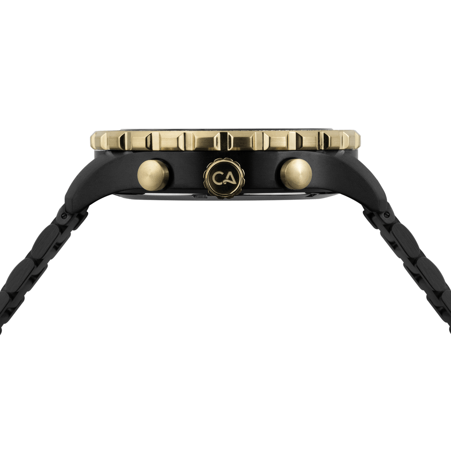 Mavericks Chrono SS All Black Gold
