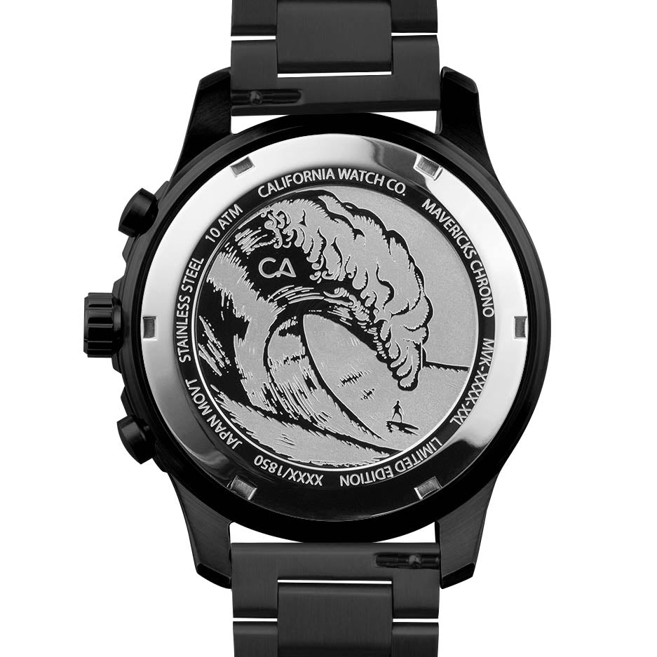 Mavericks Chrono SS All Black Red