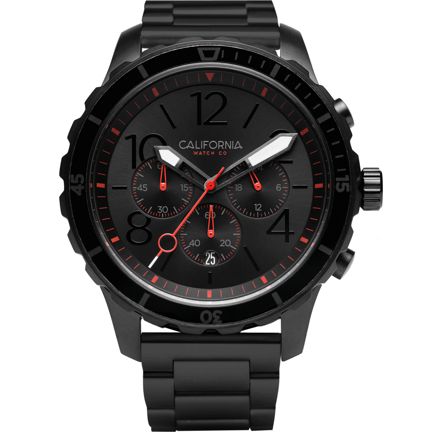Mavericks Chrono SS All Black Red