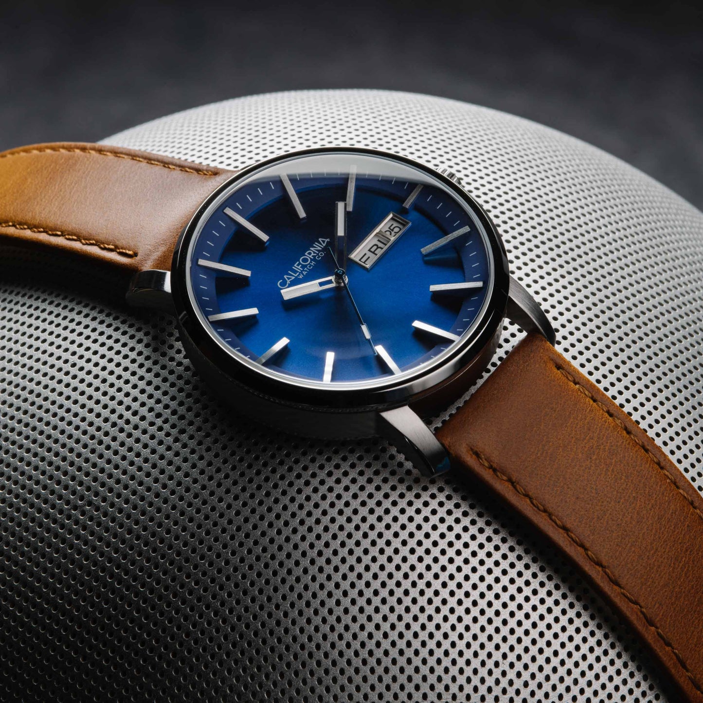 California Watch Co Mojave Leather Brown Navy