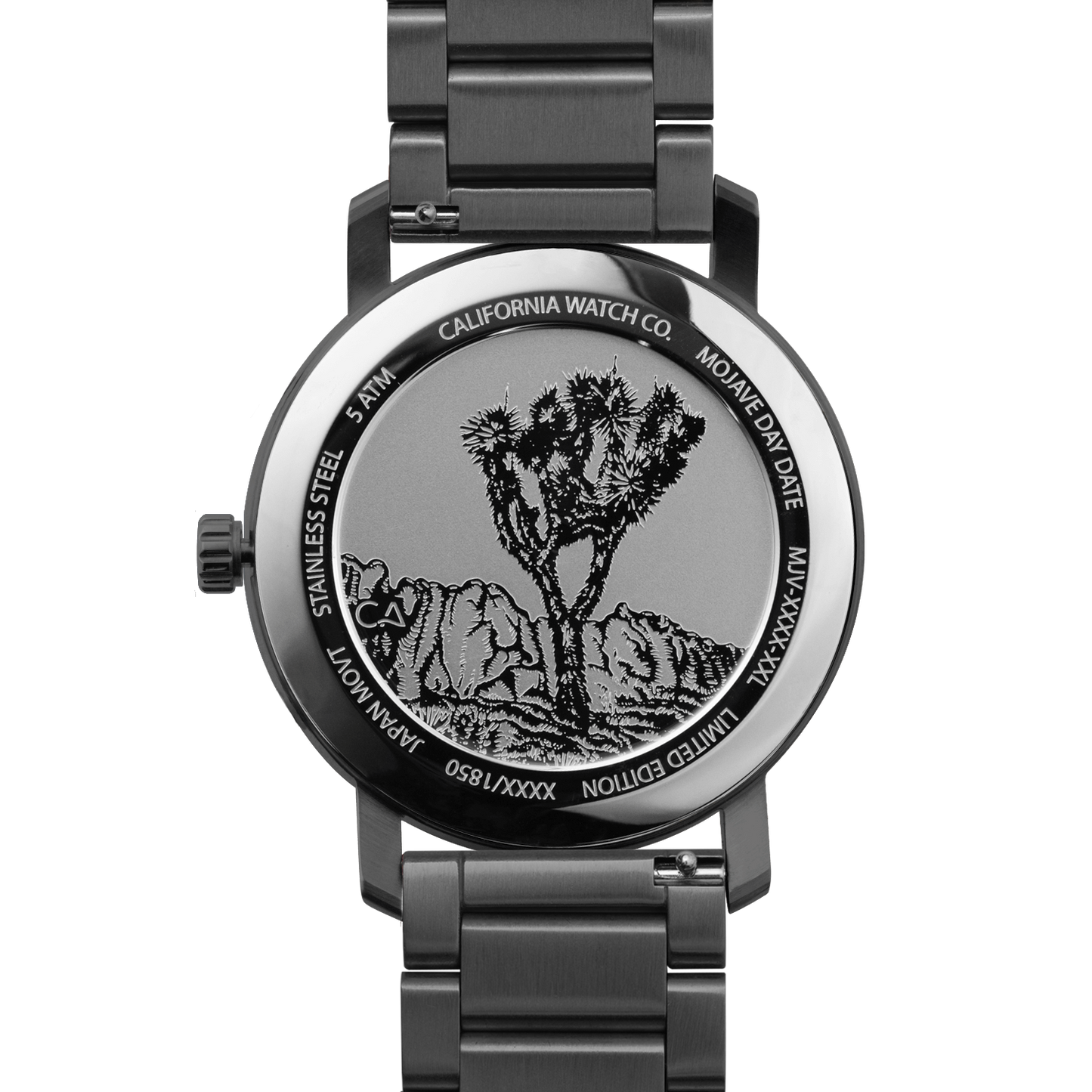 California Watch Co Mojave SS Gunmetal Orange