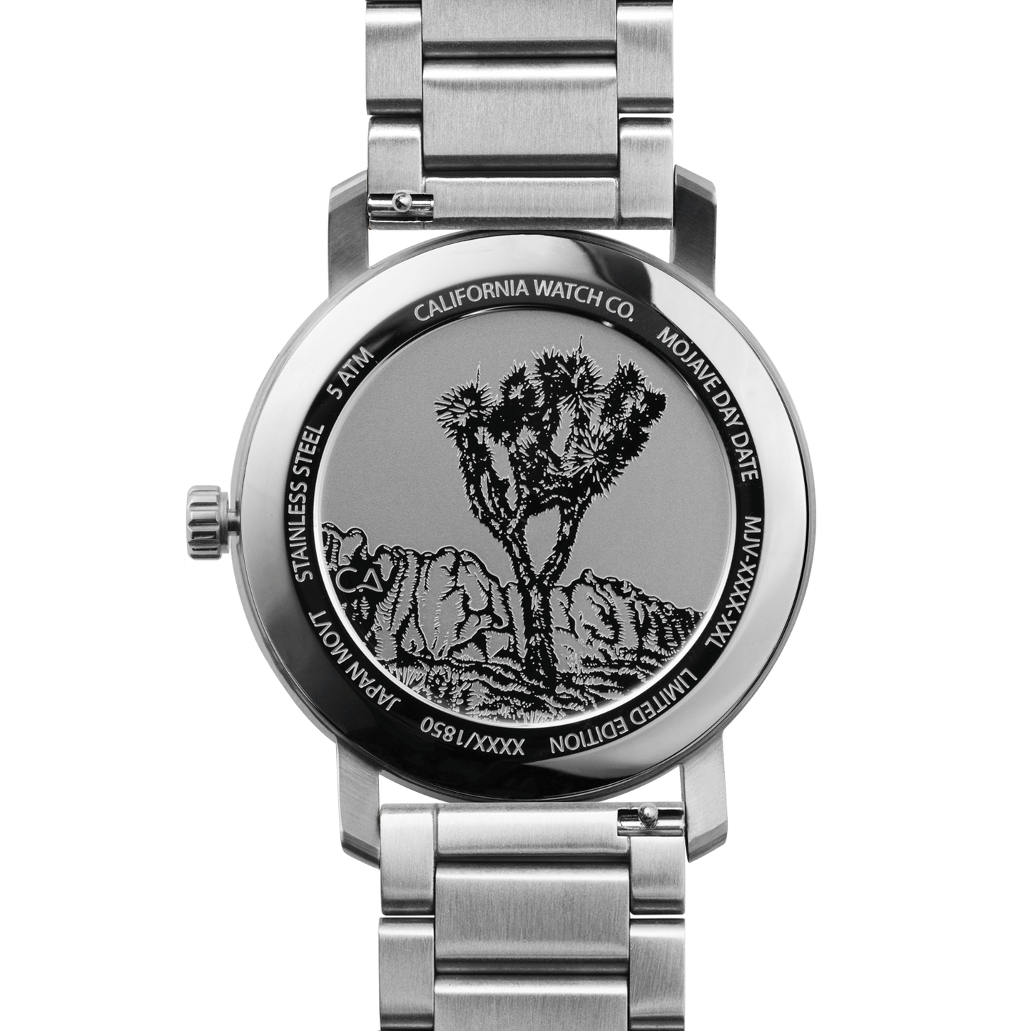 California Watch Co Mojave SS Silver