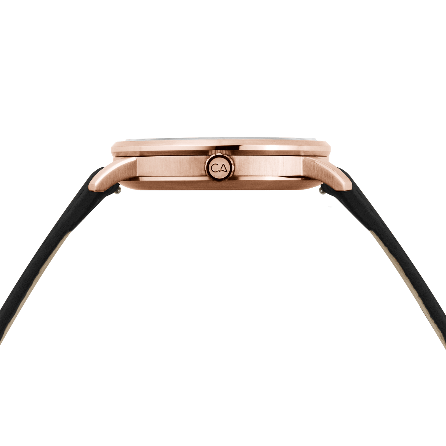 Mojave Leather Rose Gold Smoke