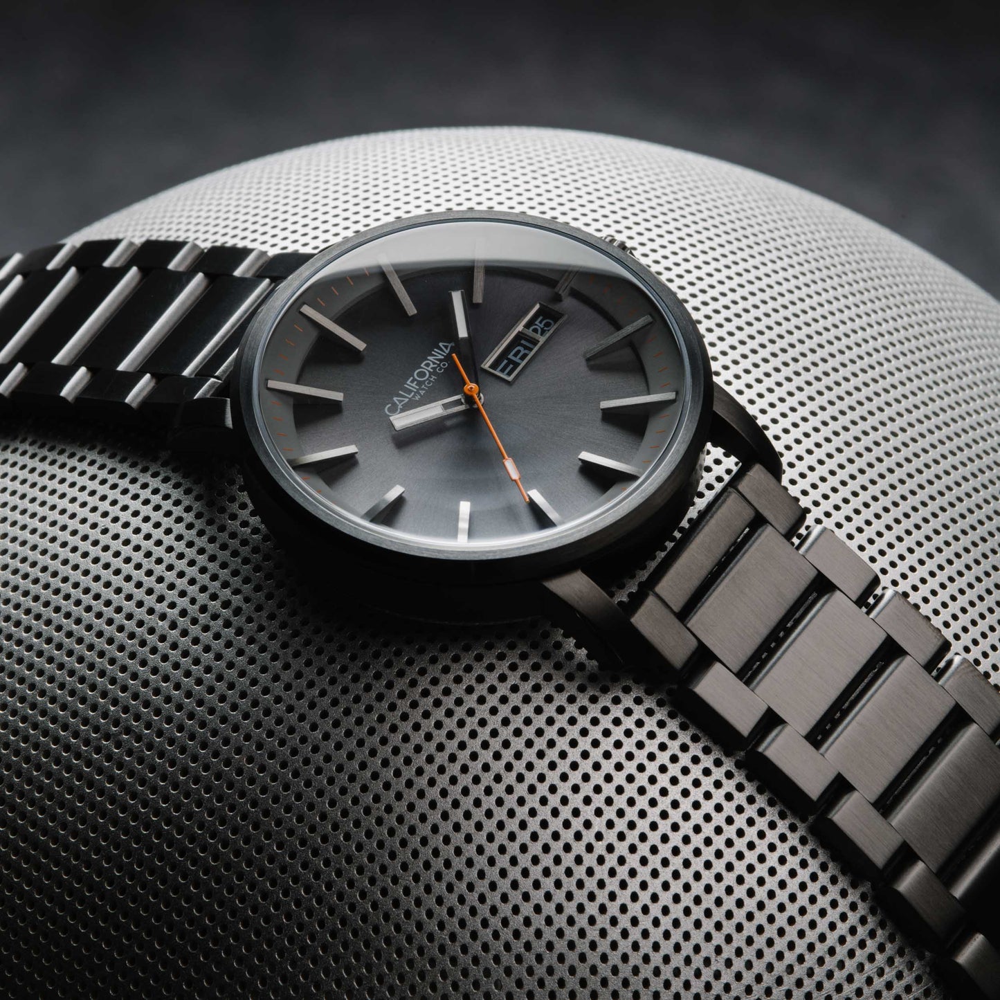 California Watch Co Mojave SS Gunmetal Orange
