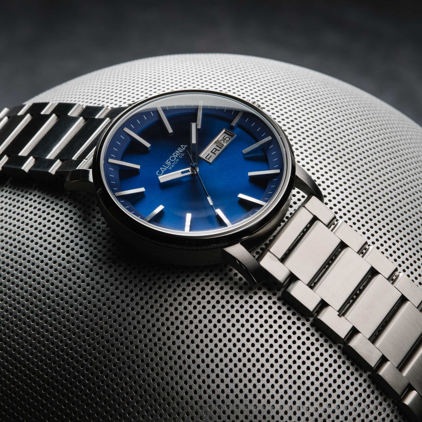 California Watch Co Mojave SS Silver Navy