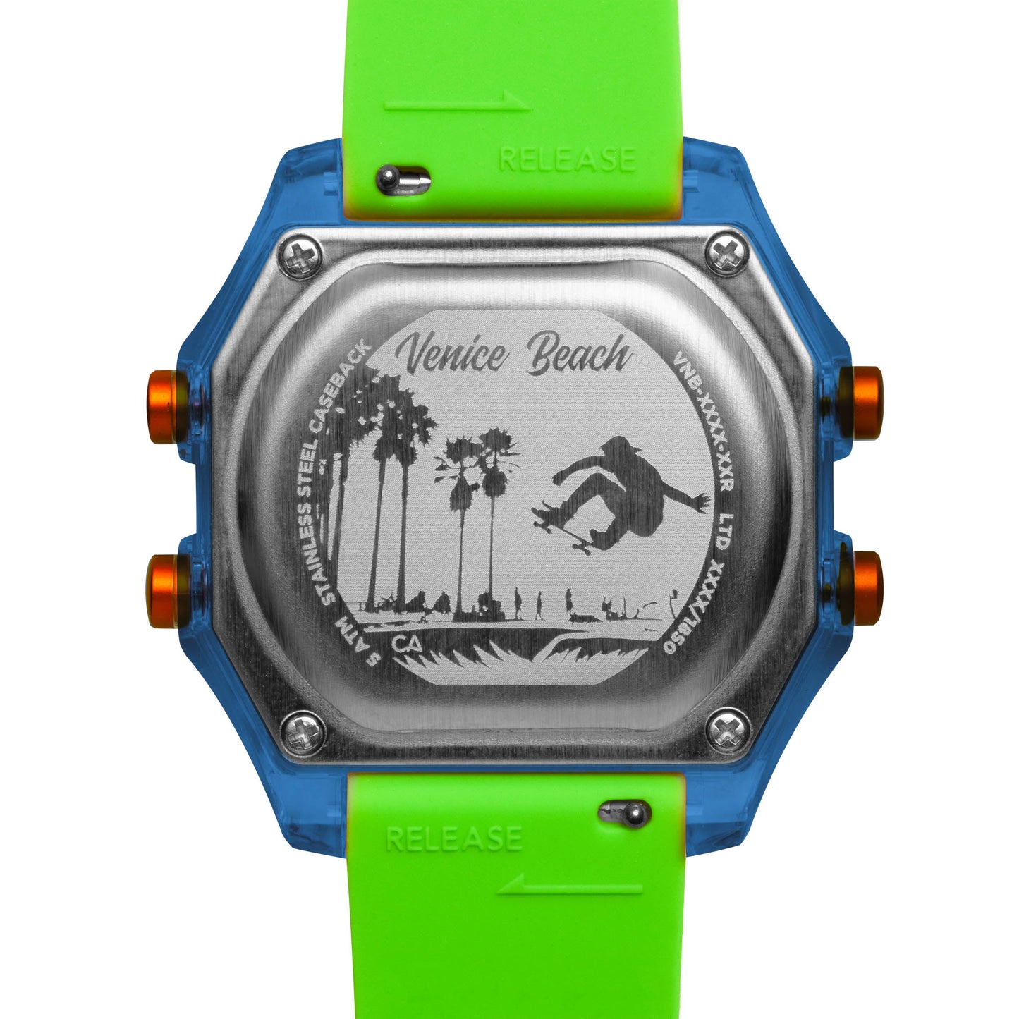 Venice Beach Digital Blue Yellow Lime