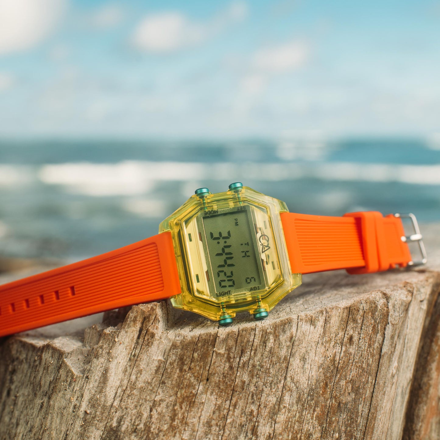 Venice Beach Digital Electric Orange