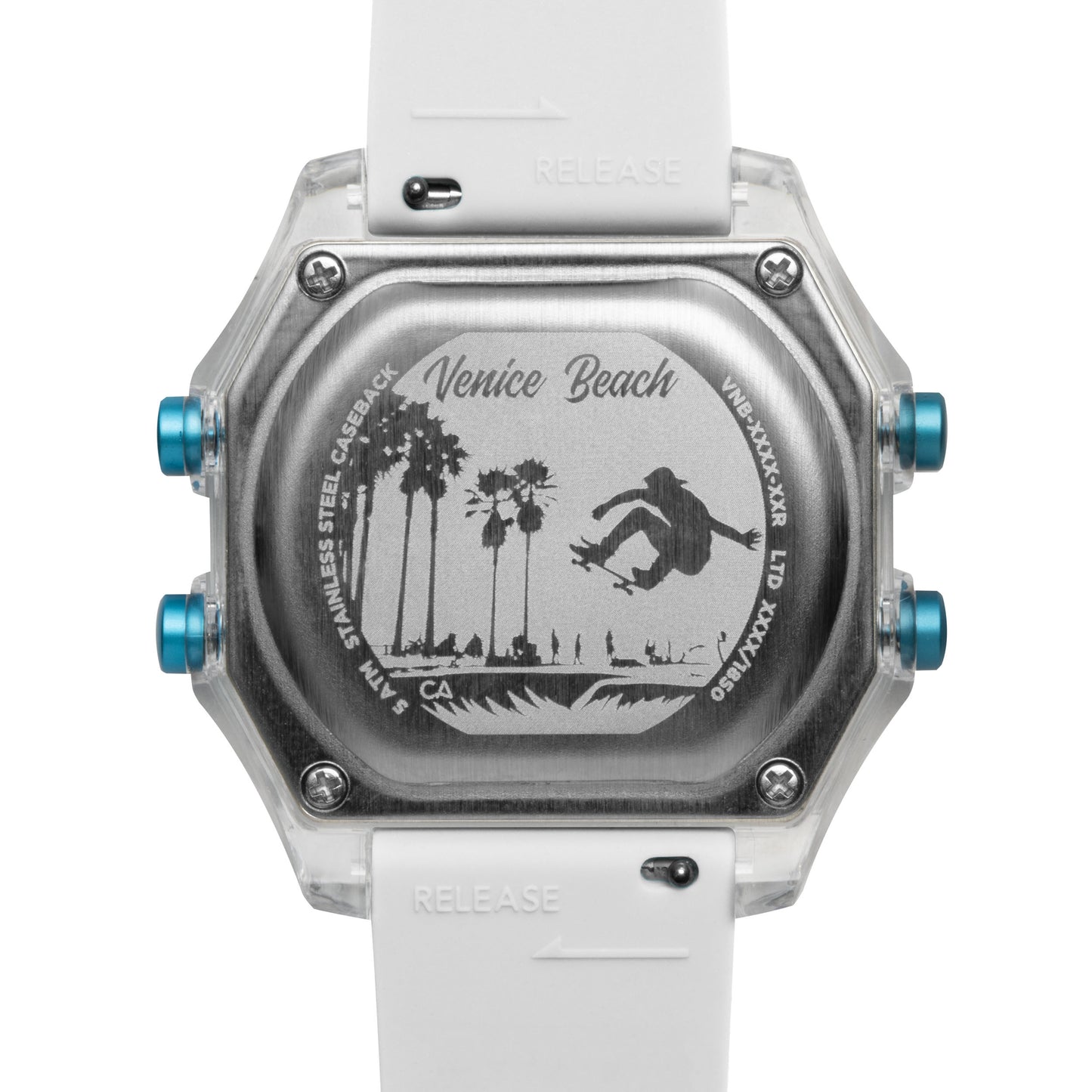 Venice Beach Digital Clear White