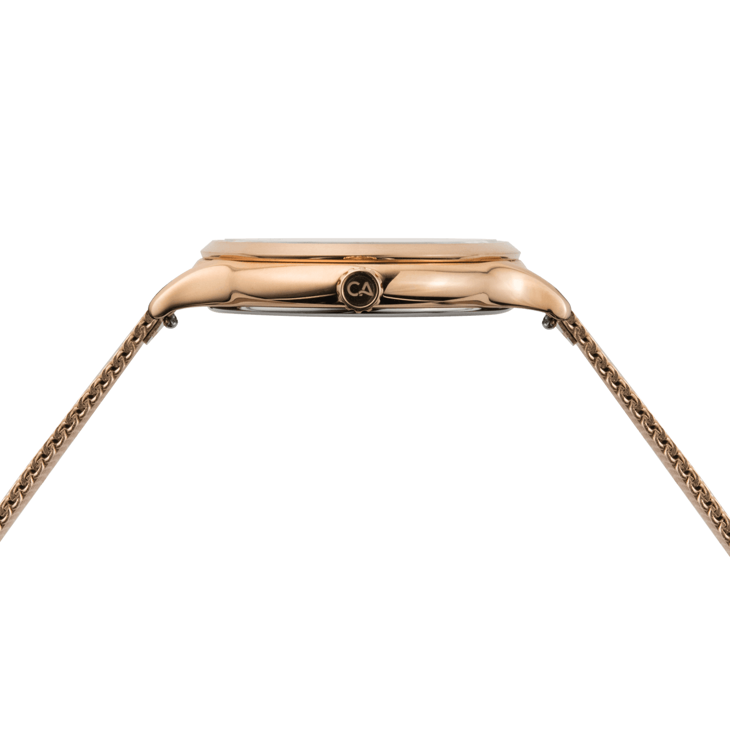 Laguna 34 Mesh Rose Gold White