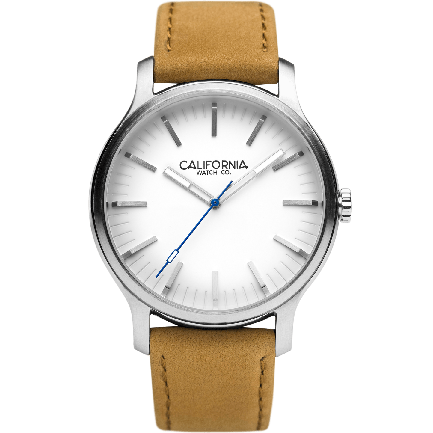 Laguna 40 Leather Sand White California Watch Co