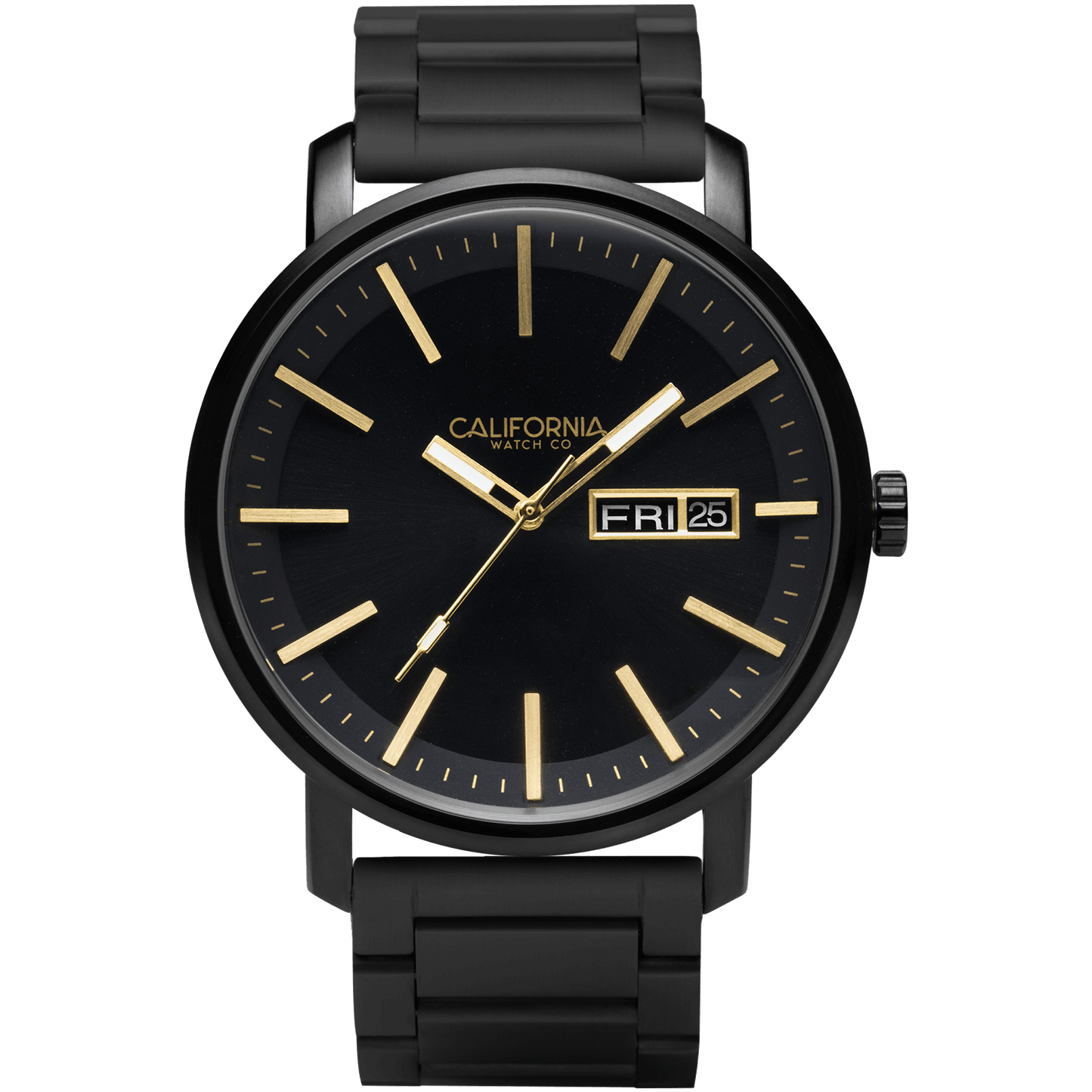 California Watch Co Mojave SS All Black Gold