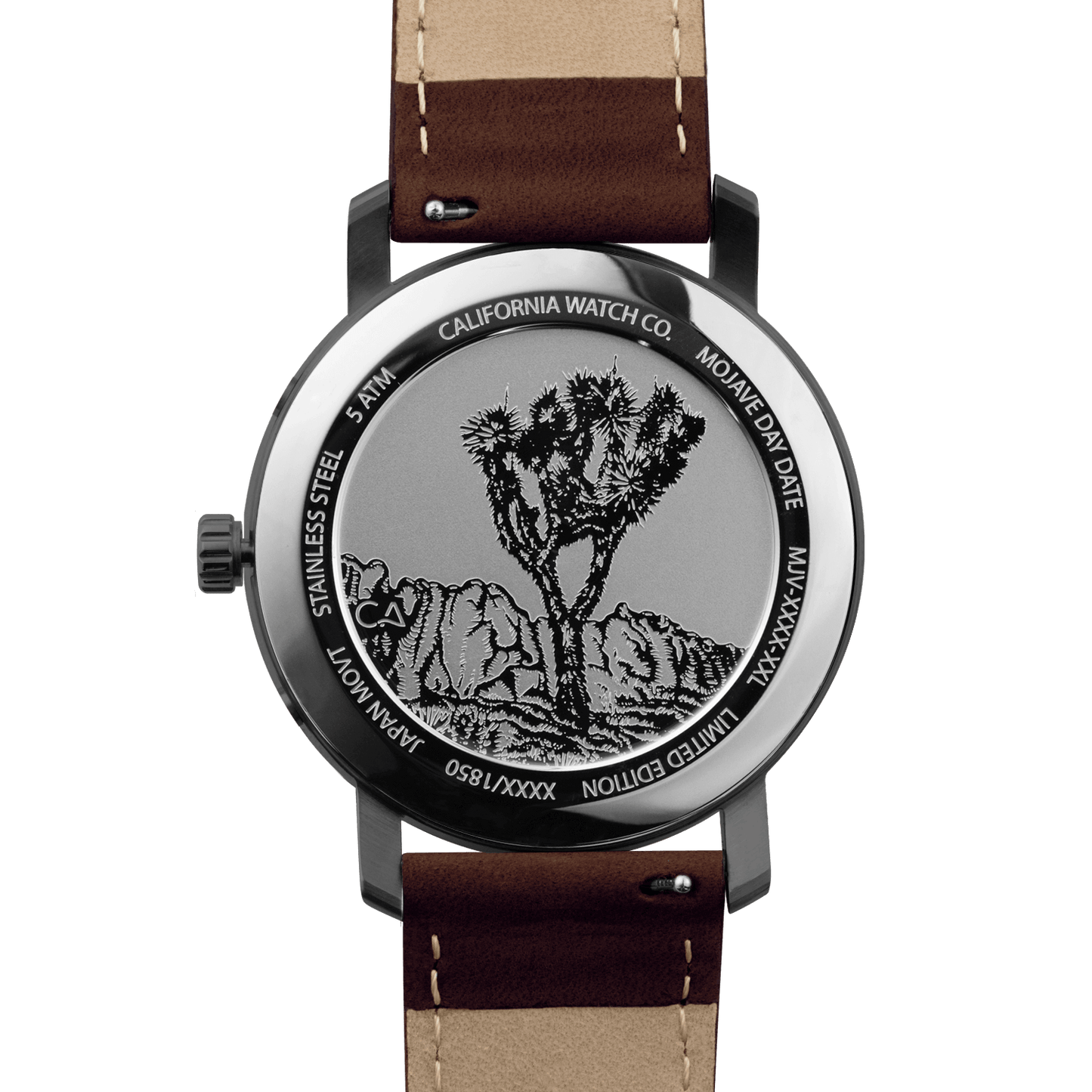 Mojave Leather Dark Brown Green