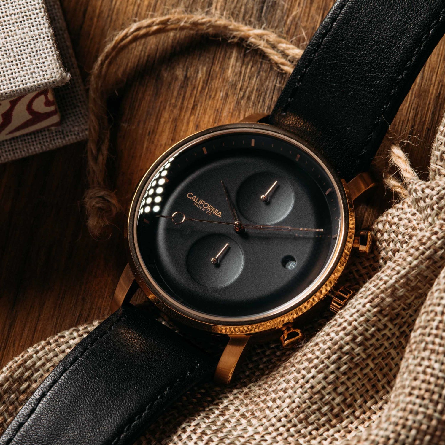 ca rose gold golden gate chrono
