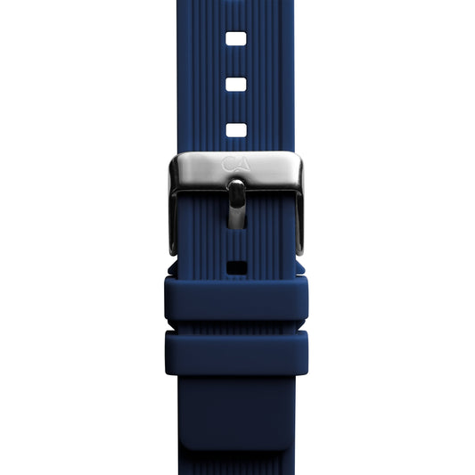 California Watch Co. 20mm Navy Silicone Strap