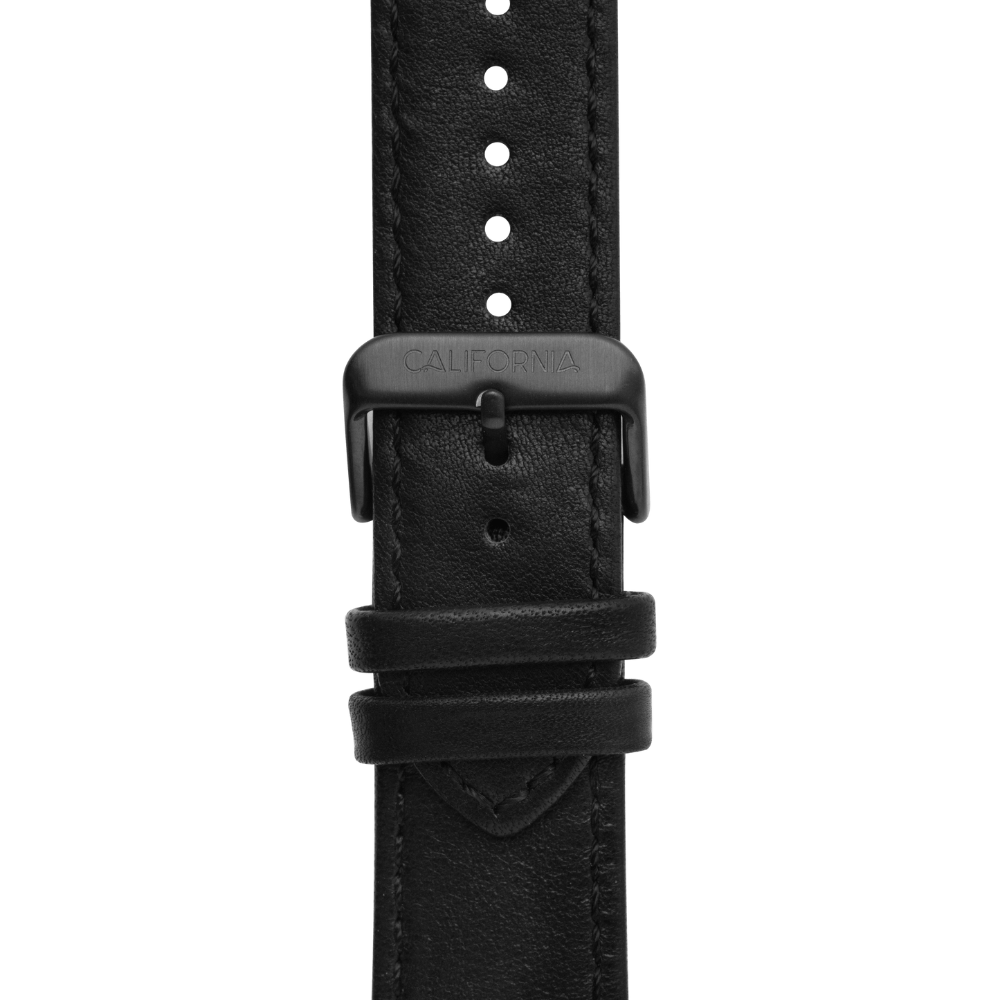 22mm Leather All Black