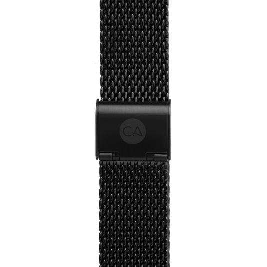 22mm Mesh Black