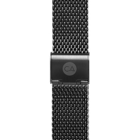 22mm Mesh Gunmetal