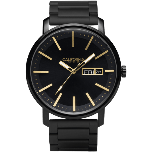 California Watch Co Mojave SS All Black Gold