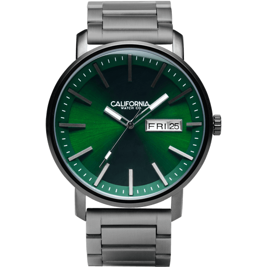 California Watch Co Mojave SS Gunmetal Green