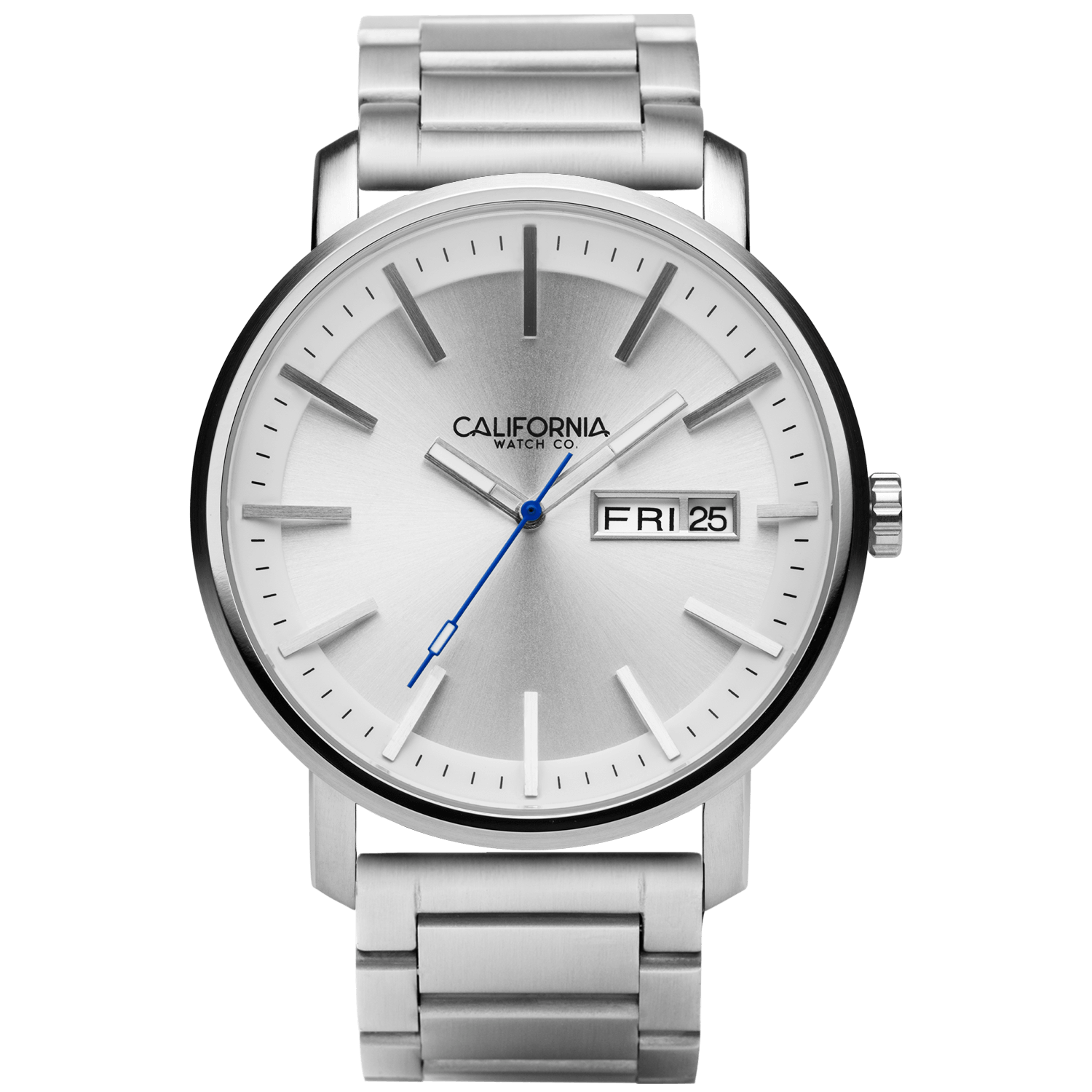 California Watch Co Mojave SS Silver