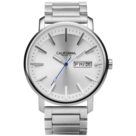 California Watch Co Mojave SS Silver