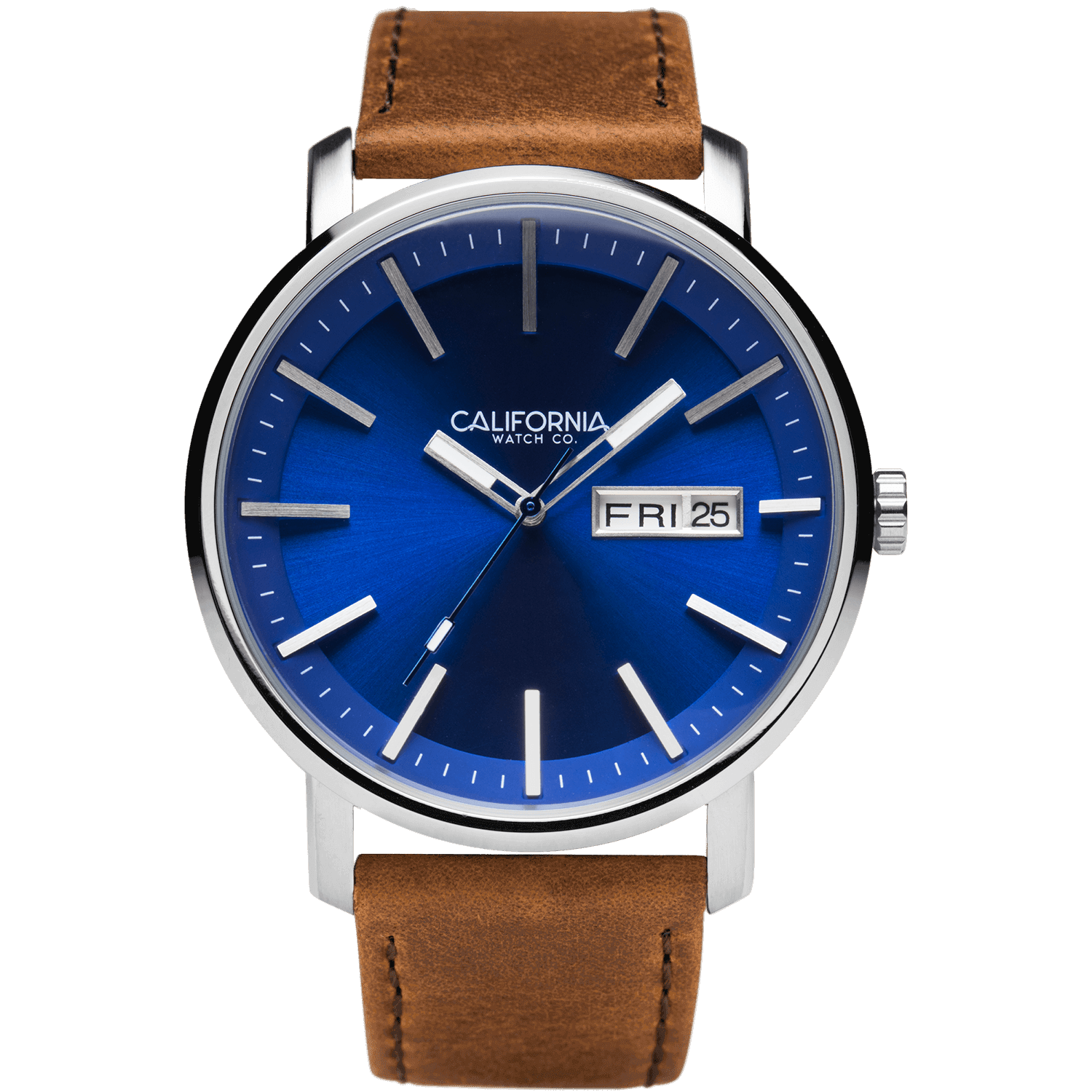 California Watch Co Mojave Leather Brown Navy